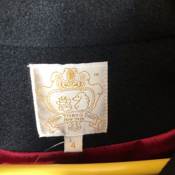 Steampunk Jacket With Laced Corset EUC Sz 4 Little Prince & Piggy Peplum - Picture 13 of 14